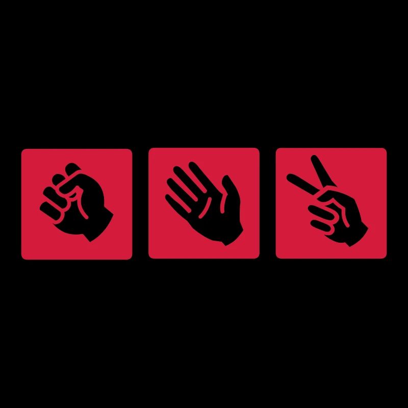Schere Stein Papier // rock paper scissors v1