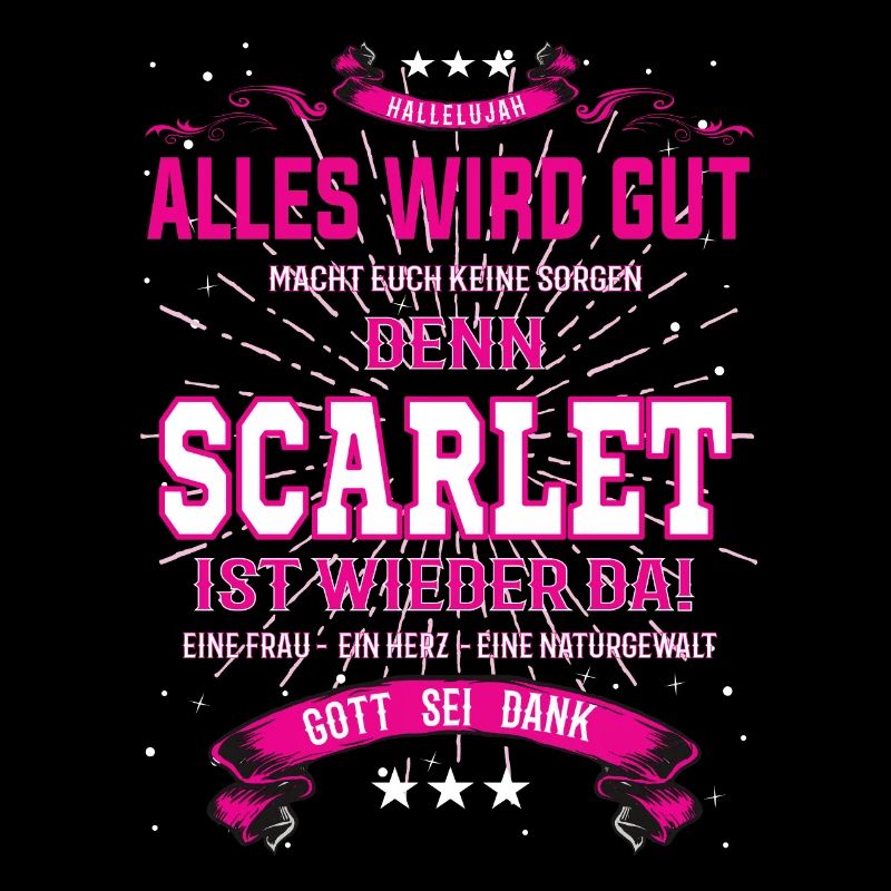 Alles wird gut denn Scarlett Ist da Outfit