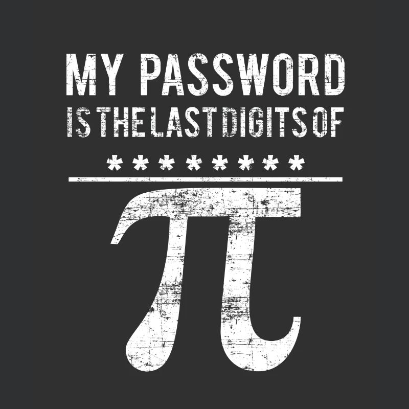 Mon mot de passe est le dernier chiffre de PI Math Gi
