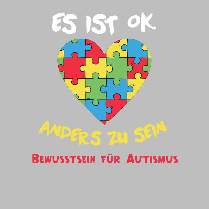 It's ok to be different. Autism Love