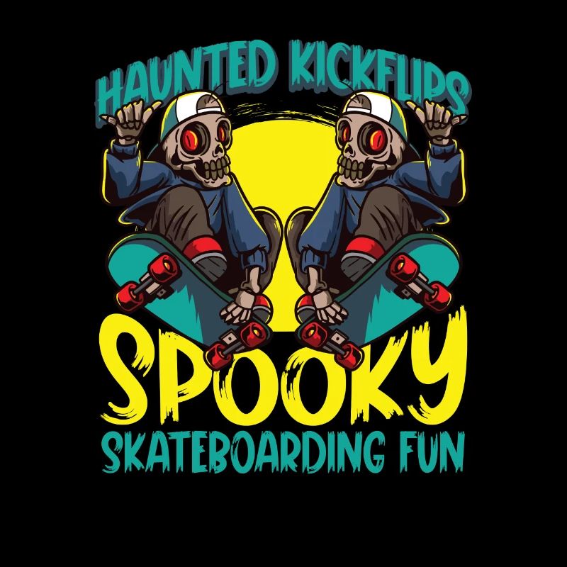 Horror Skateboarder Halloween Skateboard Geschenk