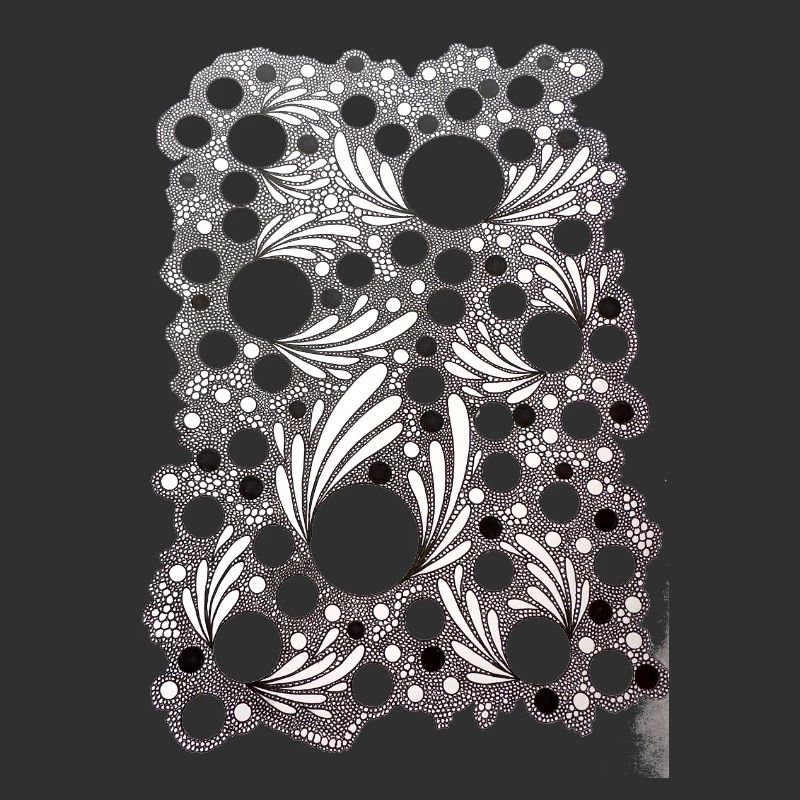 Leaf Blowing Lace Pattern