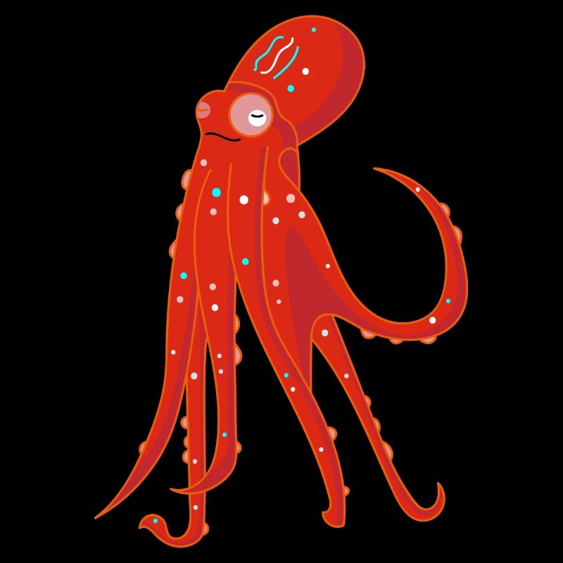 Funny octopus