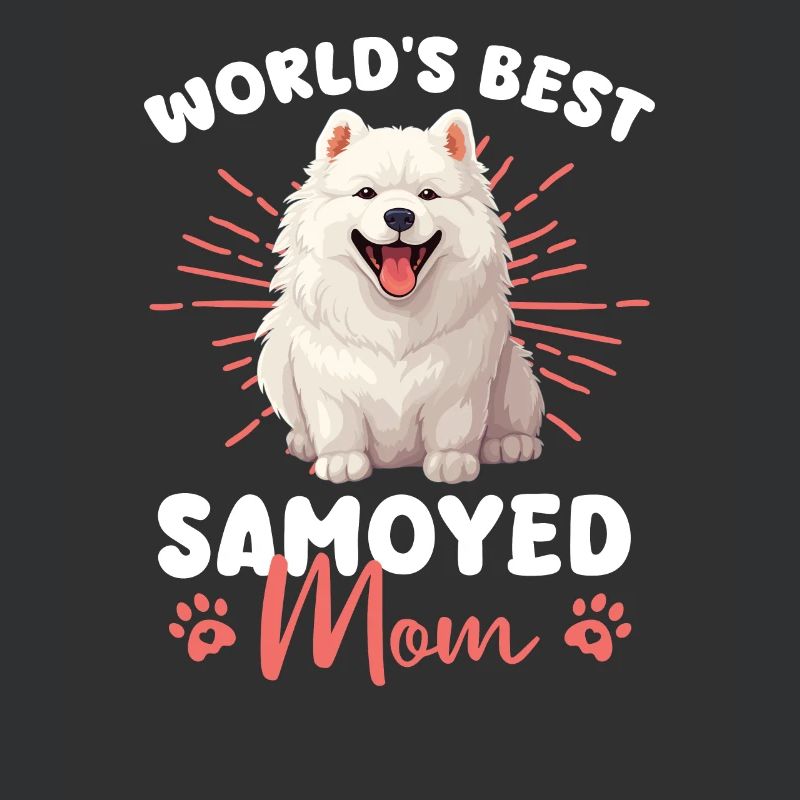 Samoyed Groovy Samoyed Mom