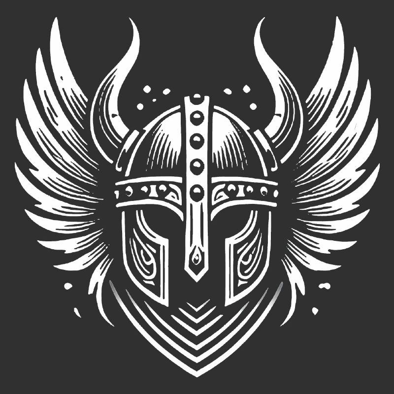 Conception du casque Odins Viking Warrior
