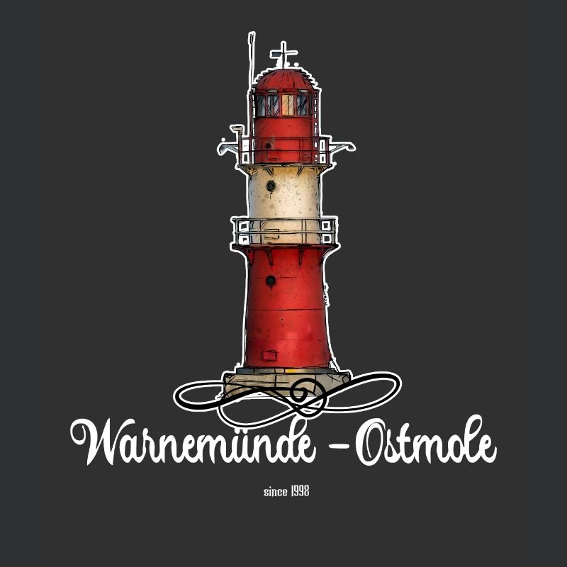 Warnemünde Ostmole Leuchtturm