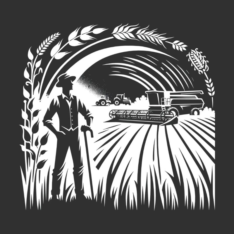 Proud farmer