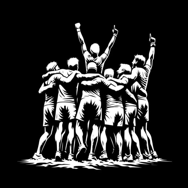 Encourager avec un d’équipe