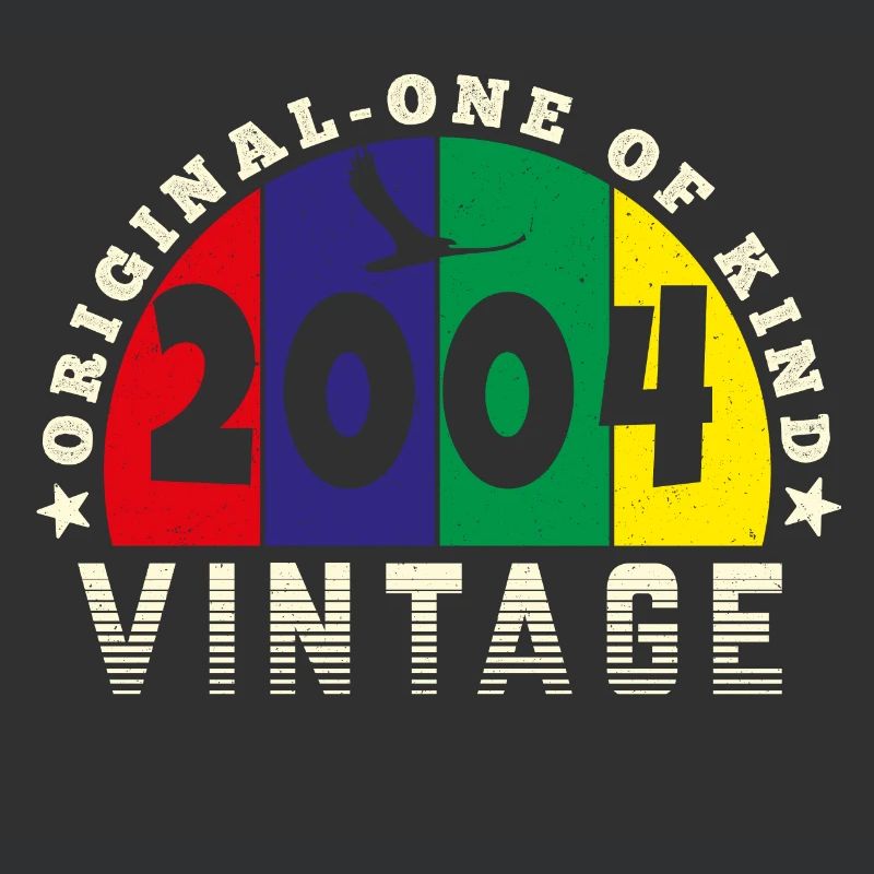 Vintage 2004 Retro - Bursdag