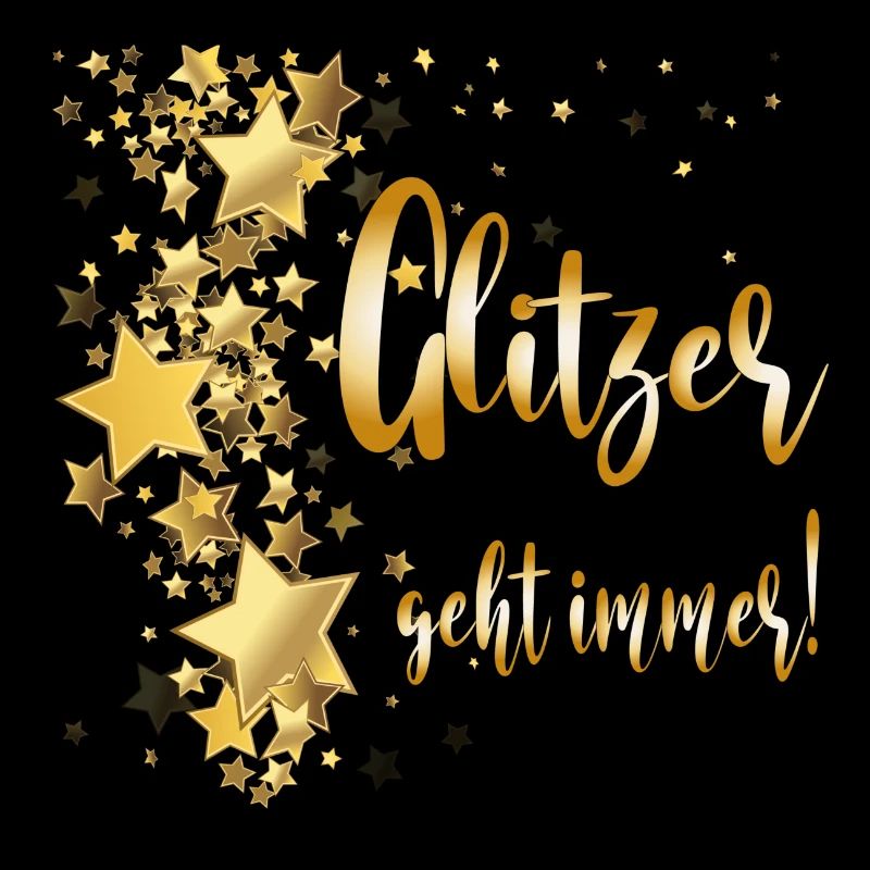 Glitzer Gold