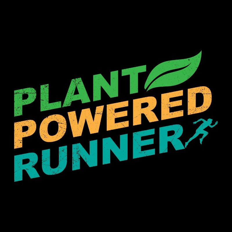 Plant Powered Runner Jogger Drôle idée de cadeau