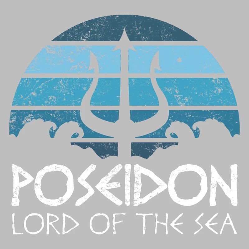 Ancient Greek god Poseidon gift for a