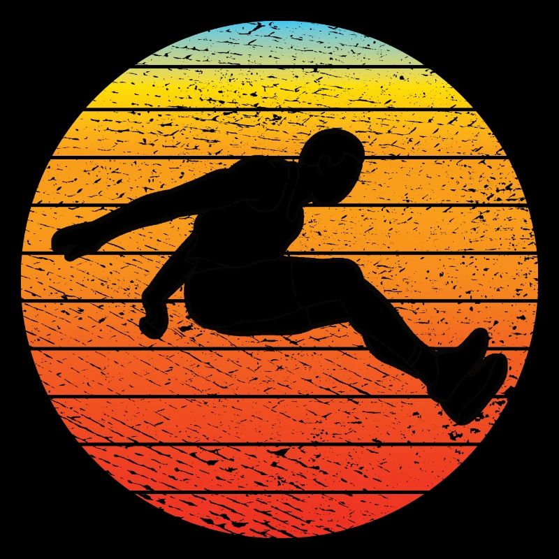 Weitsprung Dreisprung Weitspringer Sportlehrer