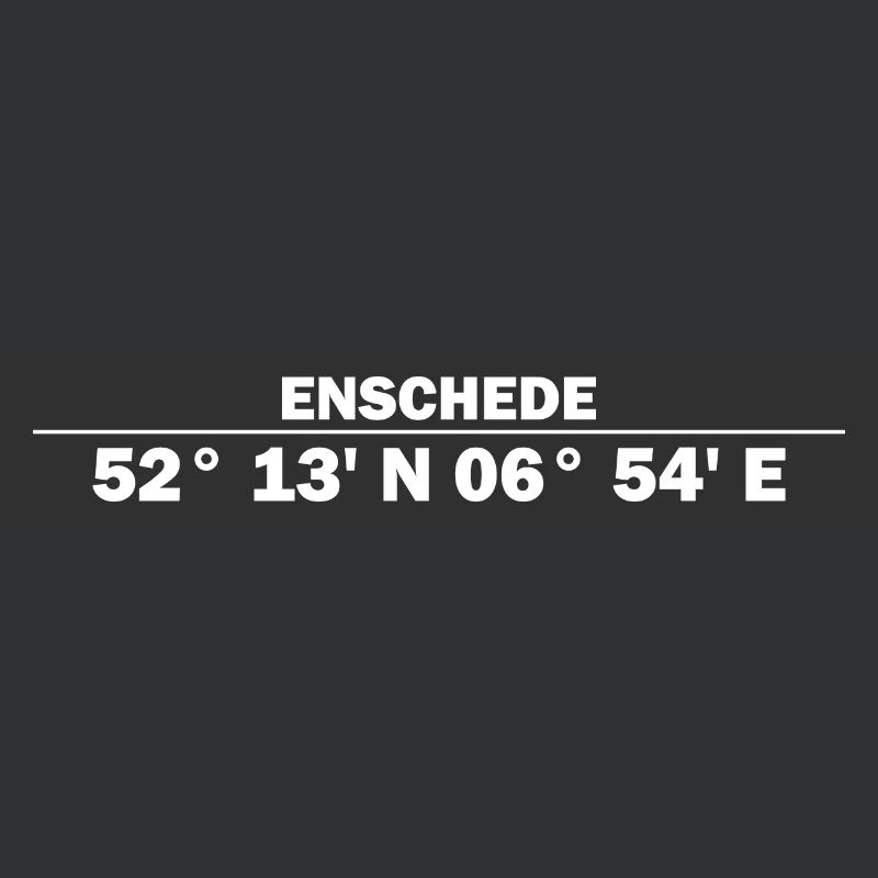Coordonnées d’Enschede