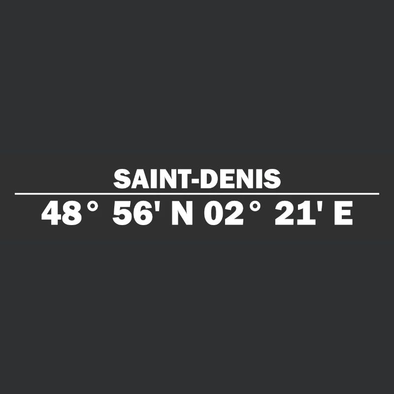 Coordonnées de Saint-Denis