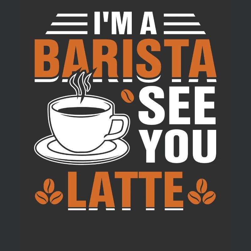 Stolzer Barista Beruf Kaffee Catering Espresso