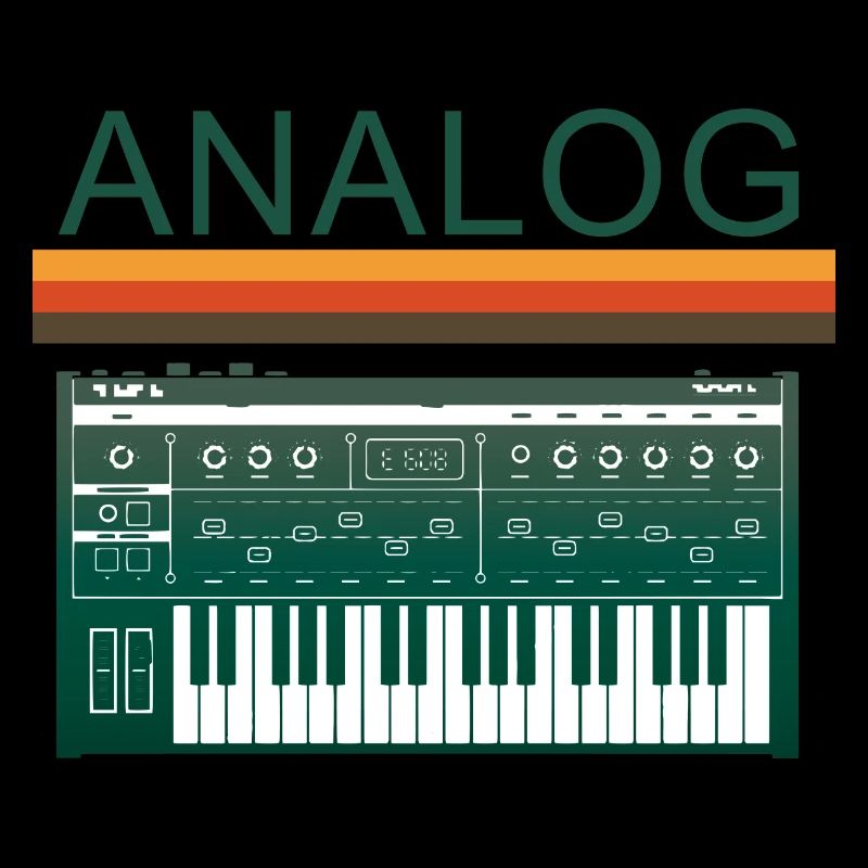 Vintage analog synthesizer