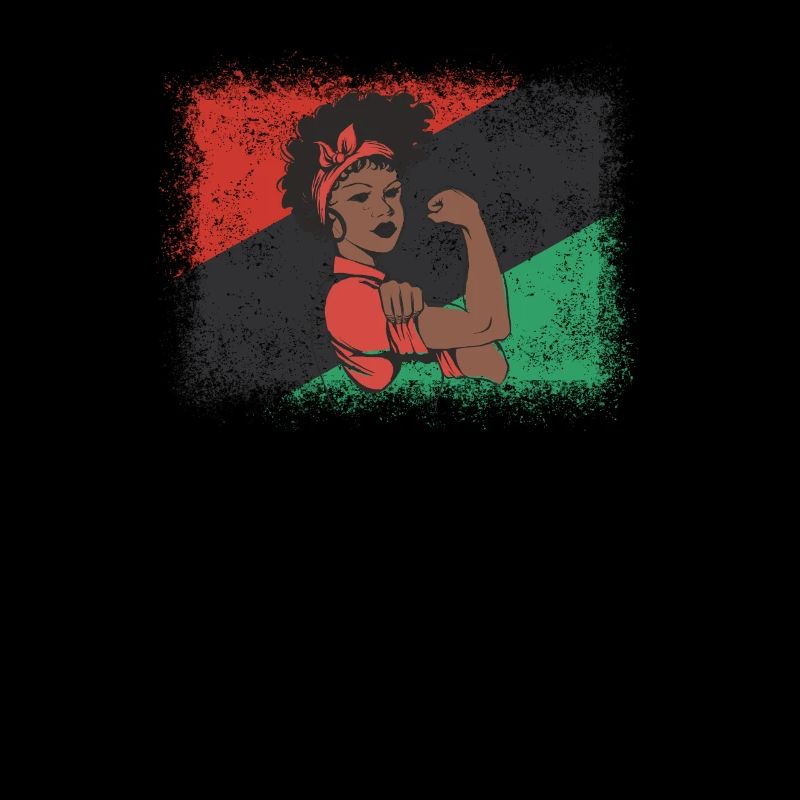 Ich Bin Afro Black Strong Queen Woman