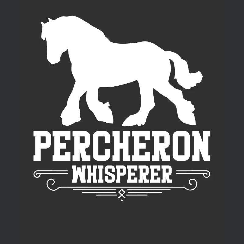 Cheval percheron Percheron Chuchoteur