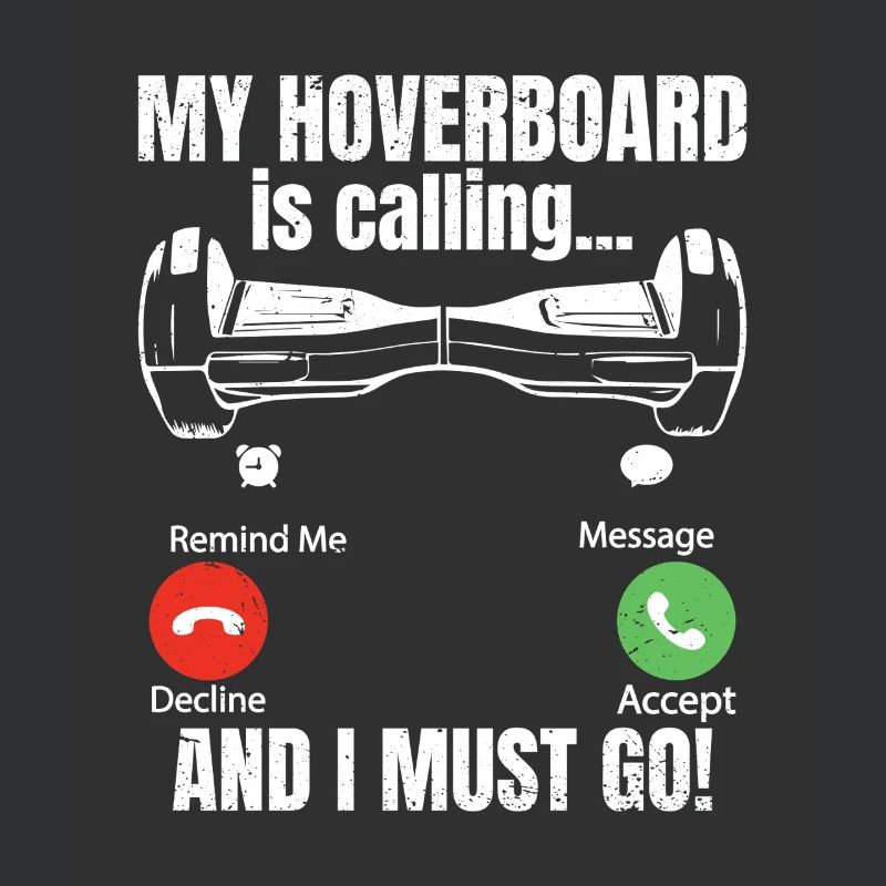 Mon hoverboard m’appelle et je dois