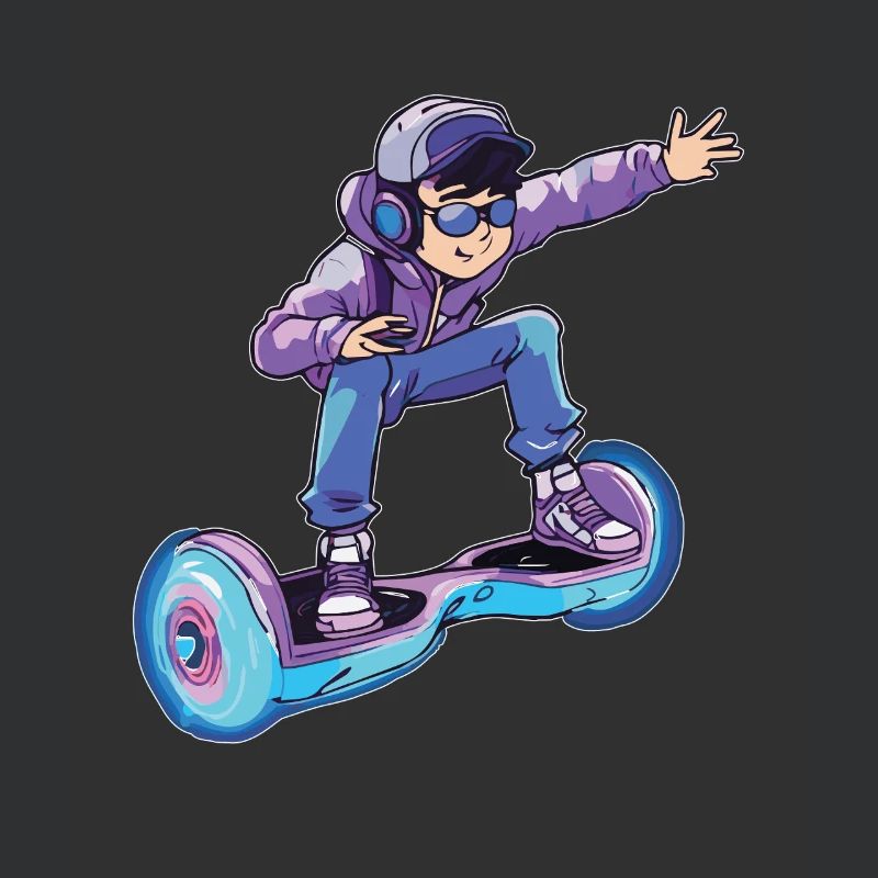 Das Leben Ist Besser, Wenn Sie Mit Dem Hoverboard