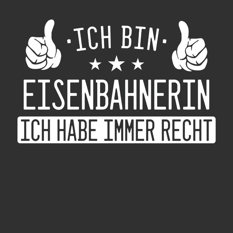 Eisenbahner Lokführer Eisenbahn Bahn Beruf Spruch