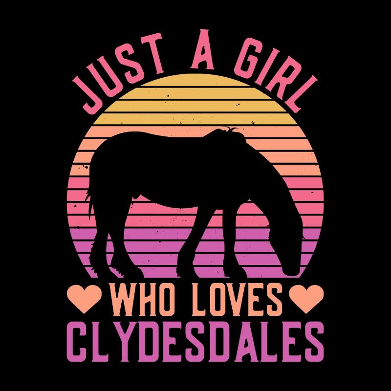 Clydesdale Riterin Mädchen