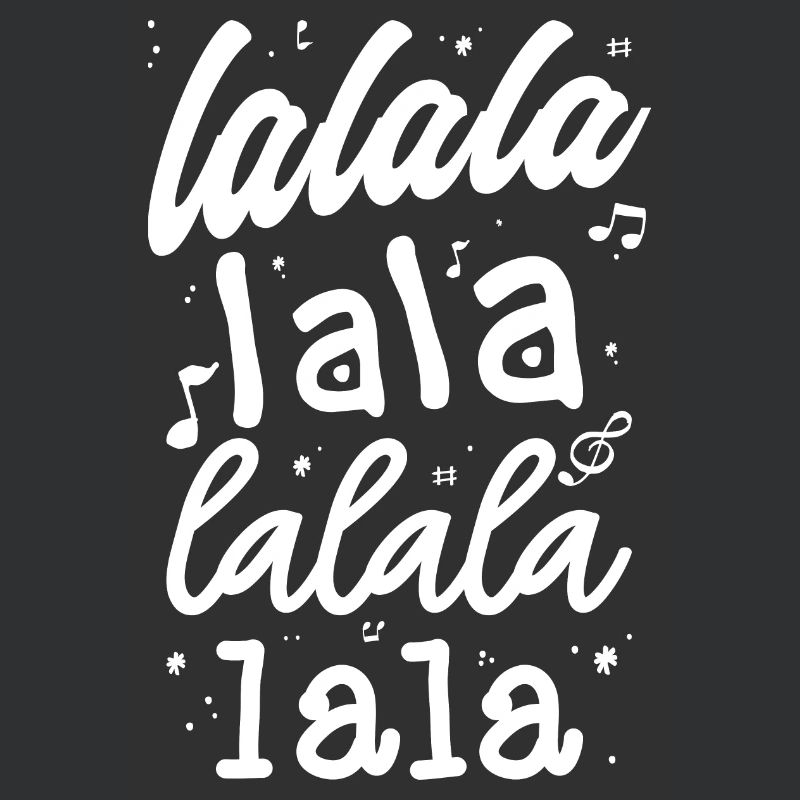 LaLa La Pattern Musical Script Tee