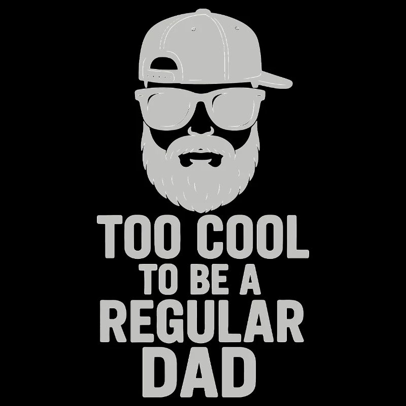 Cooler Papa: Bart, Cap & Brille – Vatertag Idee