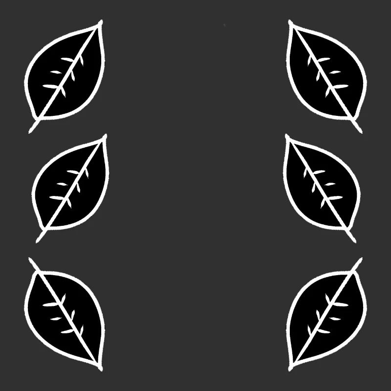 Pattern Leaf Leaves Frame Nature