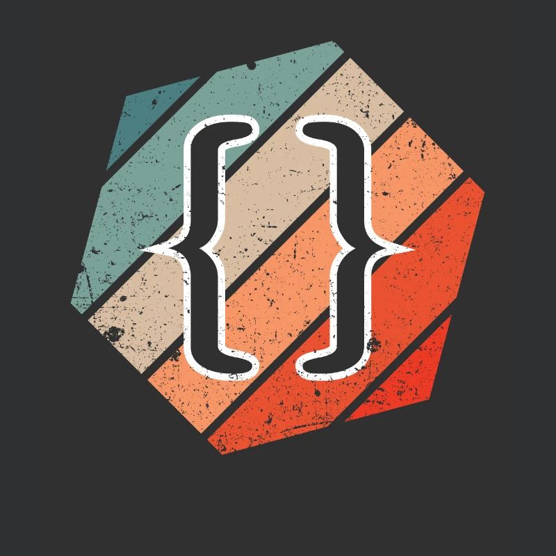 Vintage Web Developer CSS JavaScript und HTML 5