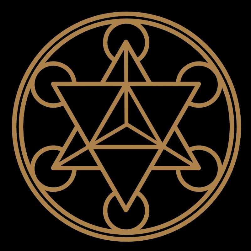 Cube de Metatron - Merkaba - étoile tétraèdre - c