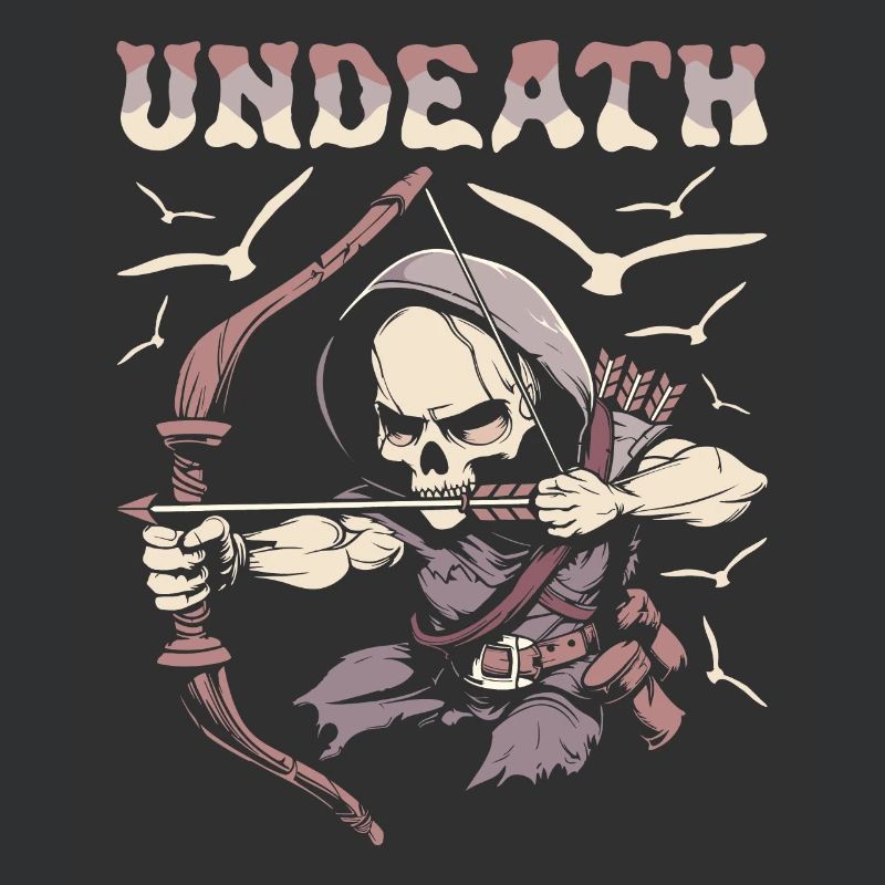 Bogenjagd Bogenjäger Skelett Undeath