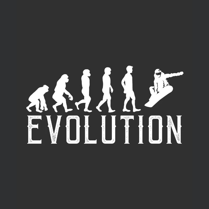 Snowboard Evolution Funny Snowboarding