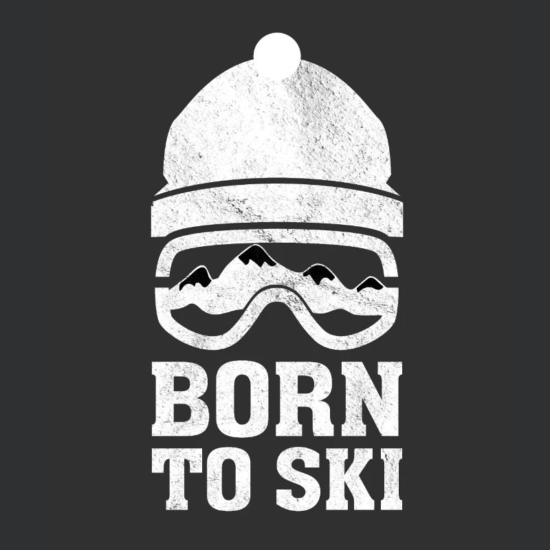 Né pour skier