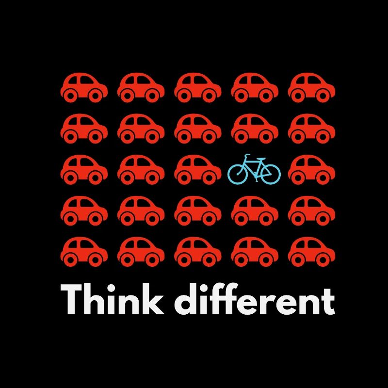 Pensez différent, faites du vélo