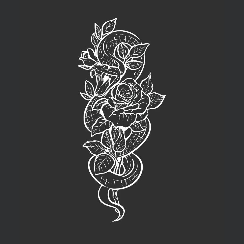 Snake Rose Schlange Besitzer oder Florist Geschenk