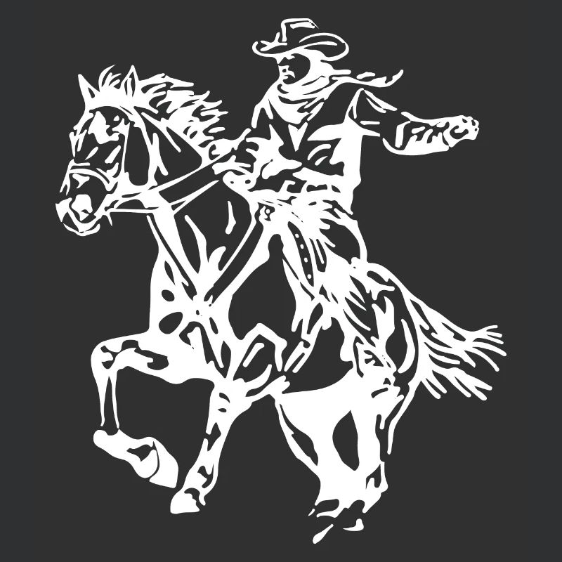 Cowboy Brave Drawing