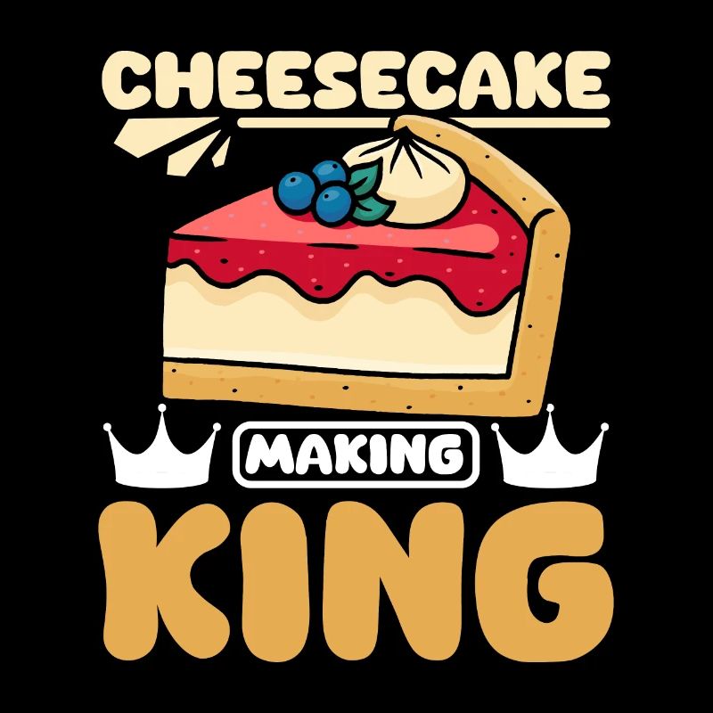 Roi de la fabrication du cheesecake