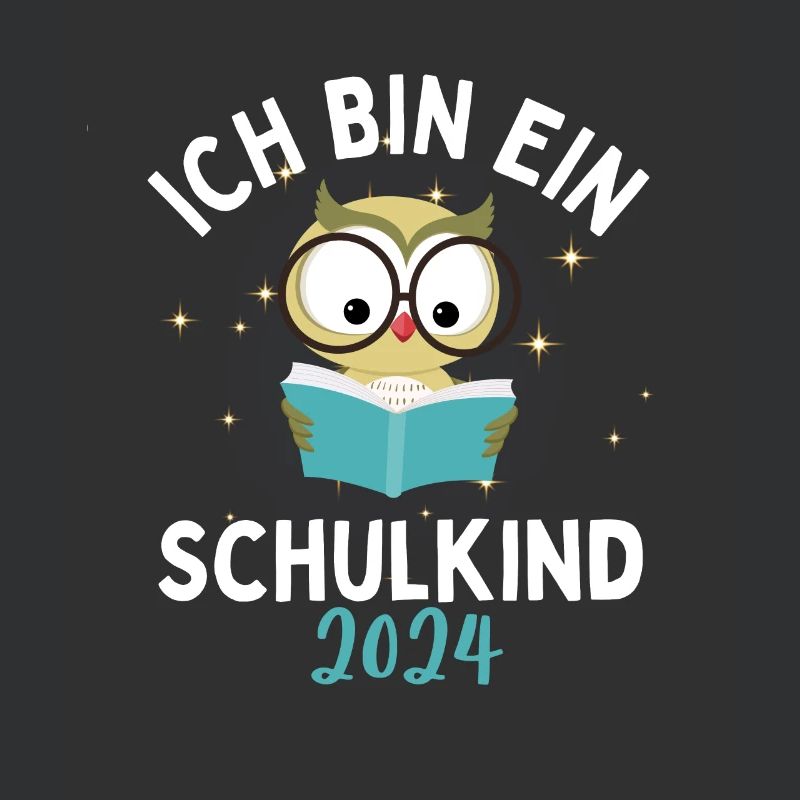 Schulkind 2024 Einhorn 1. Klasse Eule Einschulung