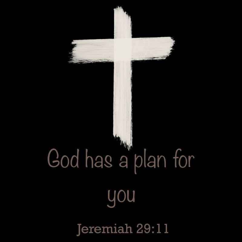 Dio ha un piano per te Kreuz Christ Glaube