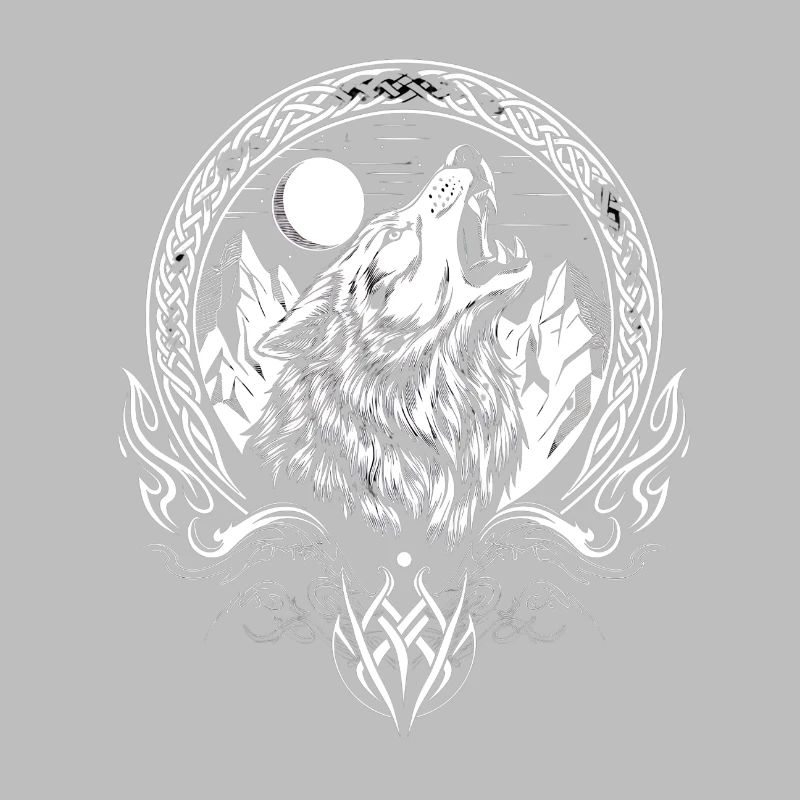 Wikinger-Wolf