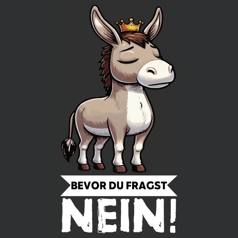 Bevor Du Fragst Nein Esel Eselchen Eselhalter  
