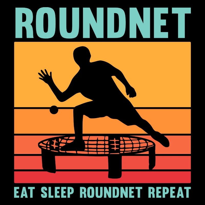 Roundnet Eat Sleep Roundnet Player
