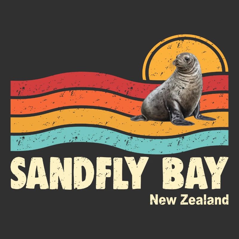 Sandfly Bay Nuova Zelanda