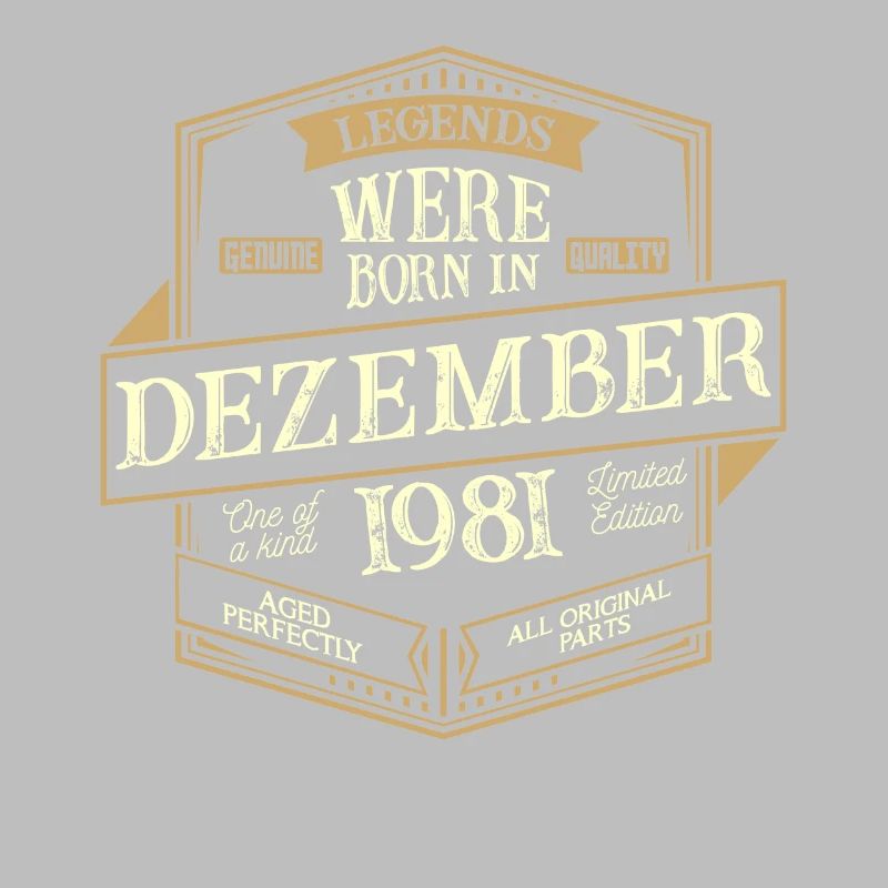 December 1981 Birthday Man
