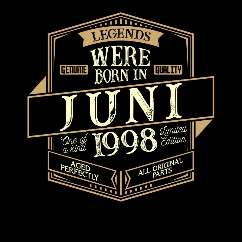 Juni 1998 Geburtstag Mann