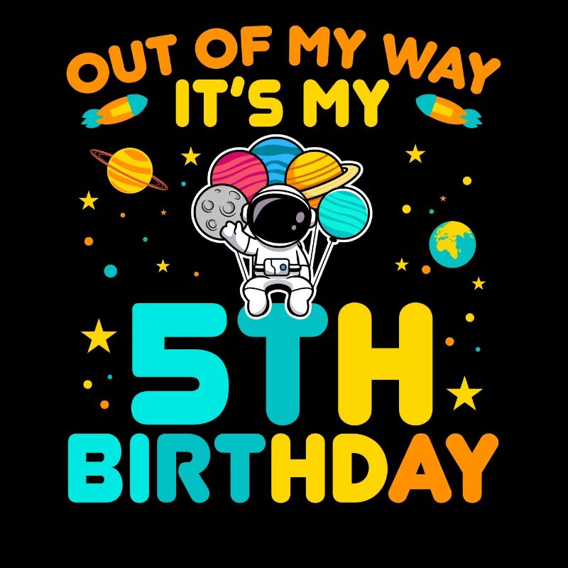 Hors du chemin C’est mon 5ème anniversaire Outerspace B