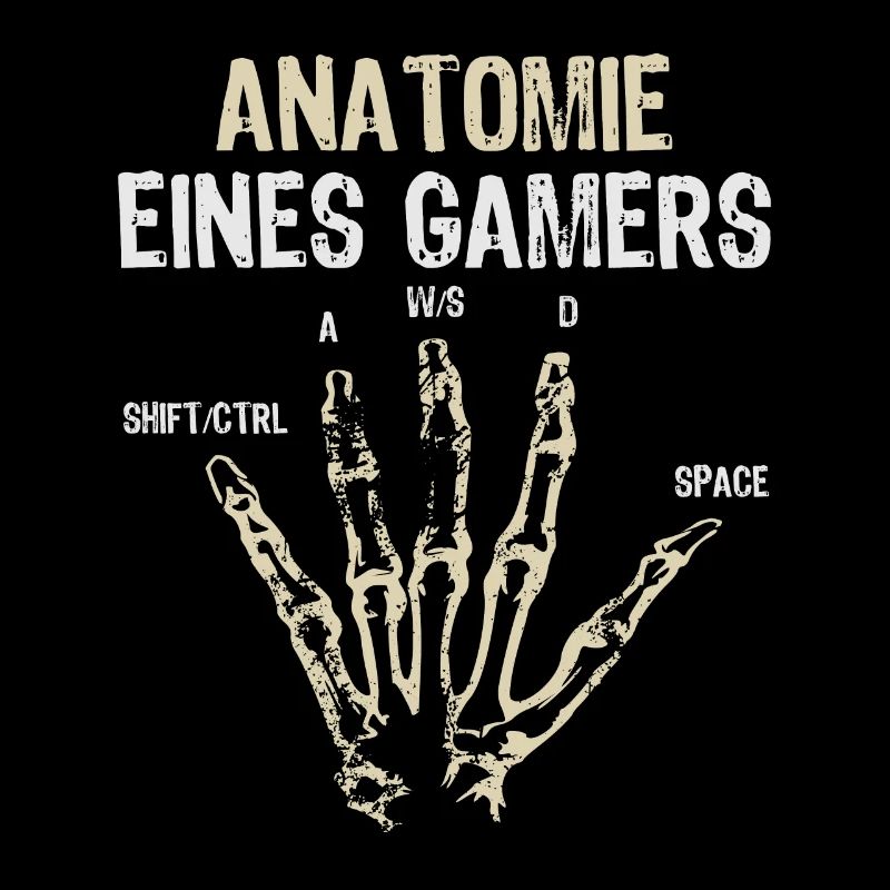 Gamer Anatomie - Gaming - Computerspiele