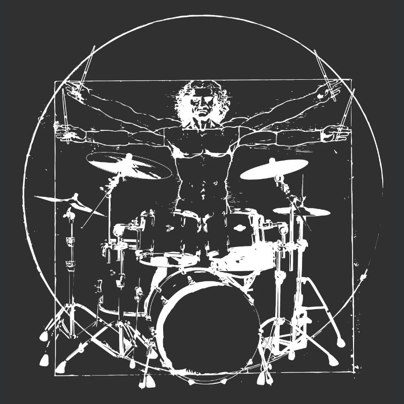 Batteur Drum Drum Drum Drum